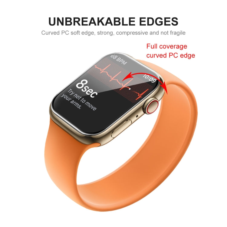 10 PCS For Apple Watch Series 7 41mm ENKAY Hat-Prince 3D Full Coverage Soft PC Edge + PMMA HD Screen Protector Film - free shipping - PMC TechLife - Order now!