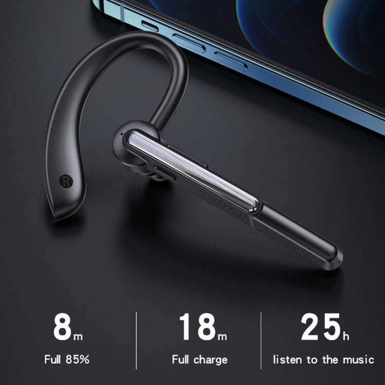 P40 Wireless Bluetooth 5.1 Business Noise Cancelling Earphone with Mic Support Handsfree(Black) - Bluetooth Earphone by PMC TechLife | Online Shopping South Africa | PMC TechLife