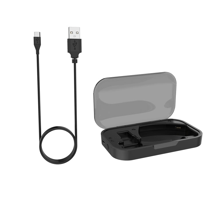 For Plantronics Voyager Legend / Voyager 5200 Bluetooth Headset Charging Box(Black) - Other Accessories by PMC TechLife | Online Shopping South Africa | PMC TechLife