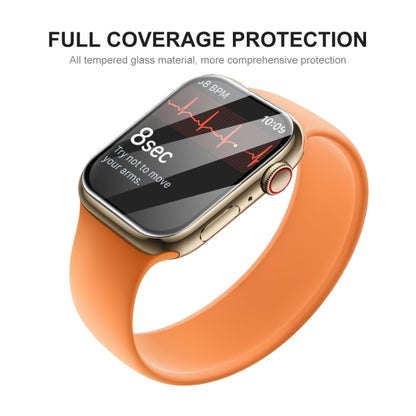 2 PCS ENKAY Hat-Prince 3D Curved Edge Full Coverage Full Tempered Glass HD Screen Protector Film For Apple Watch Series 7 41mm(Transparent) - Others by ENKAY | Online Shopping South Africa | PMC Jewellery | Buy Now Pay Later Mobicred