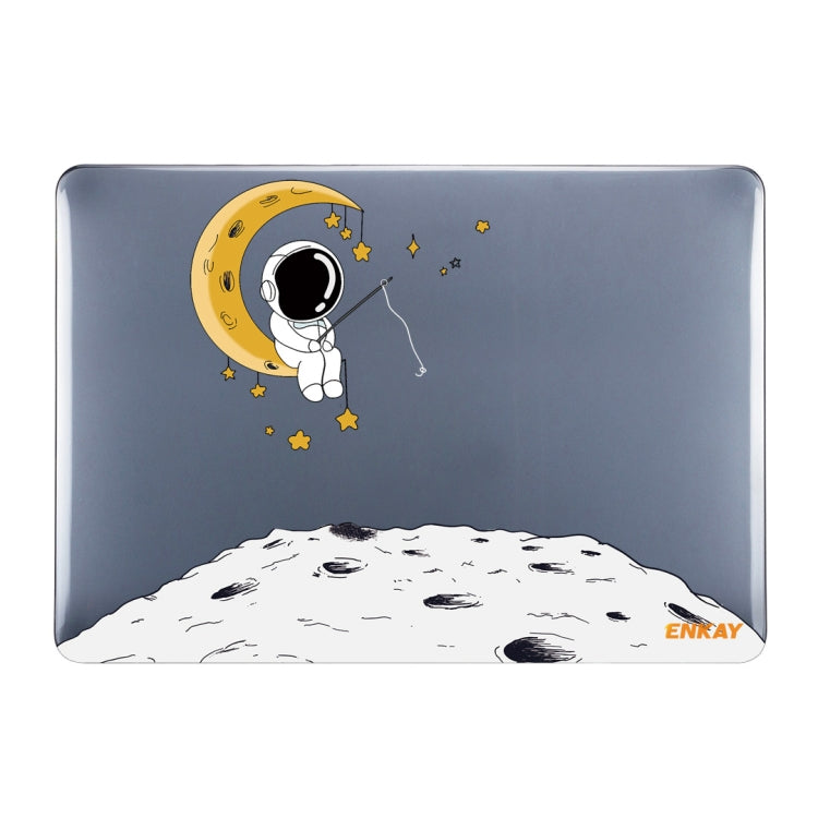 For MacBook Air 13.3 inch A2179 / A2337 ENKAY Spaceman Pattern Laotop Protective Crystal Case(Spaceman No.3) - MacBook Air Cases by ENKAY | Online Shopping South Africa | PMC TechLife | Buy Now Pay Later Mobicred