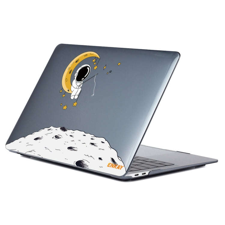 For MacBook Air 13.3 inch A2179 / A2337 ENKAY Spaceman Pattern Laotop Protective Crystal Case(Spaceman No.3) - MacBook Air Cases by ENKAY | Online Shopping South Africa | PMC TechLife | Buy Now Pay Later Mobicred