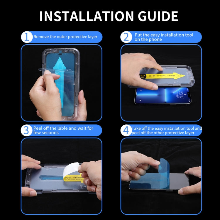 For iPhone 12 mini ENKAY Quick Stick Anti-peeping Tempered Glass Film - iPhone 12 mini Tempered Glass by ENKAY | Online Shopping South Africa | PMC TechLife | Buy Now Pay Later Mobicred