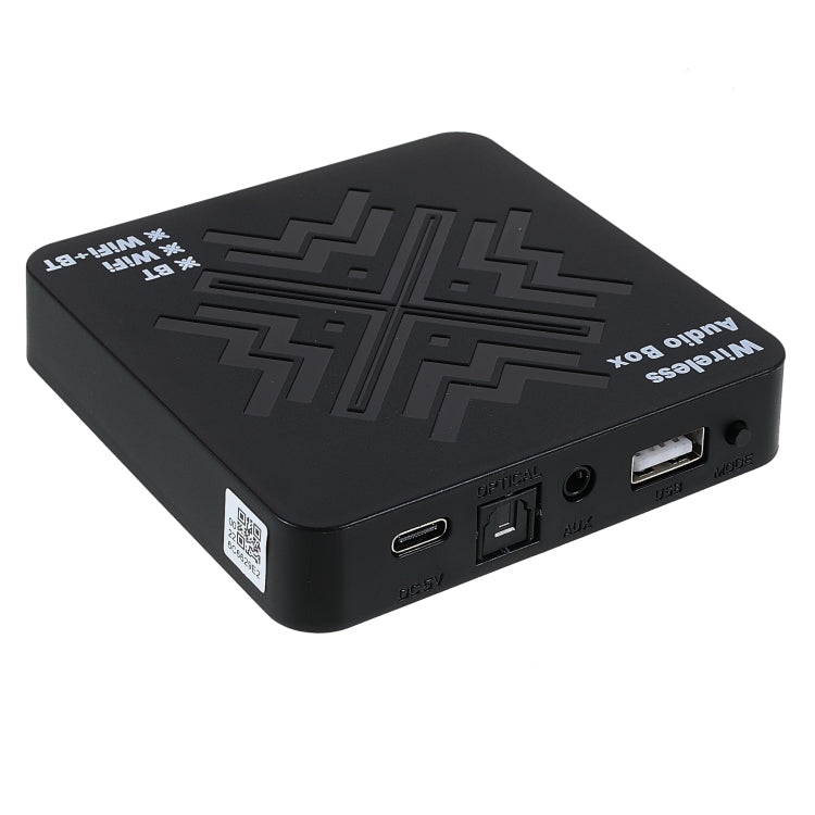 JEDX Q2 WiFi & Bluetooth 2 in 1 Digital Audio Adapter Smart Hi-Fi Audio Box - Audio Receiver Transmitter by PMC TechLife | Online Shopping South Africa | PMC TechLife