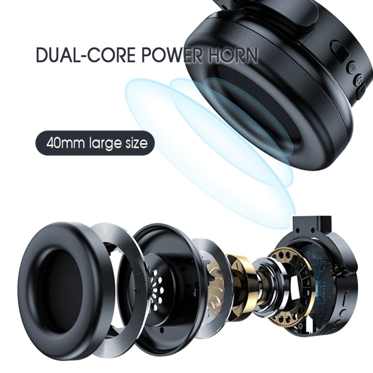 A53 TWS HIFI Stereo Wireless Bluetooth Gaming Headset with Mic(Pink) - Headset & Headphone by PMC TechLife | Online Shopping South Africa | PMC TechLife