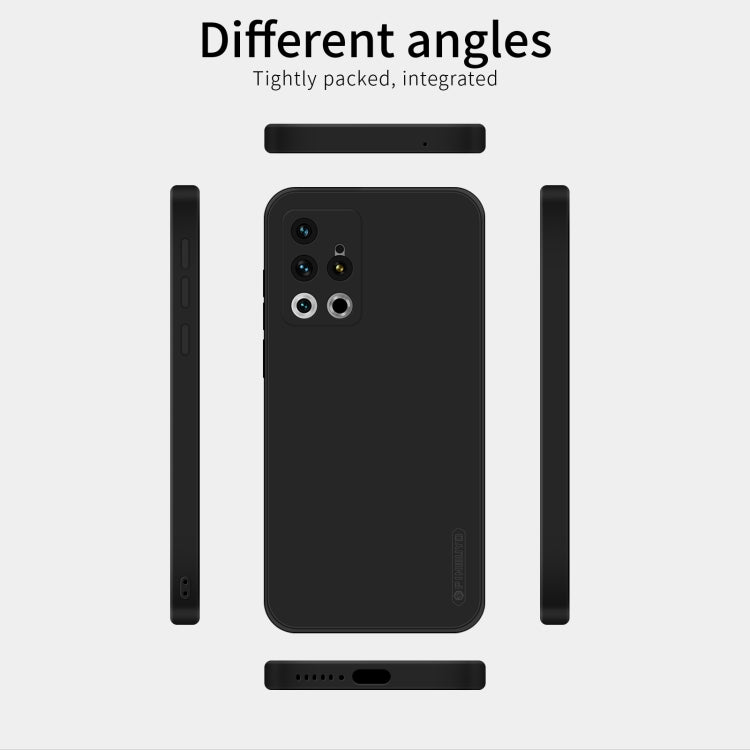 For Meizu 18 Pro / 18S Pro PINWUYO Liquid Silicone TPU Phone Case(Black) - More Brand by PINWUYO | Online Shopping South Africa | PMC TechLife | Buy Now Pay Later Mobicred