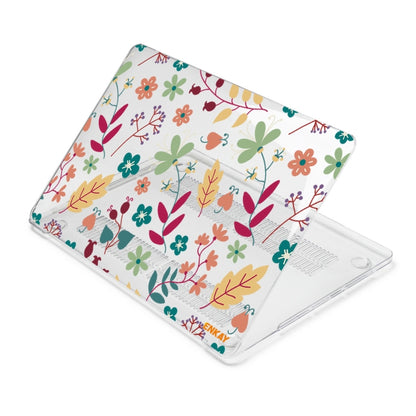 ENKAY Flower Series Pattern Laotop Protective Crystal Case For MacBook Pro 13.3 inch A2251 / A2289 / A2338 2020(Spring) - MacBook Pro Cases by ENKAY | Online Shopping South Africa | PMC Jewellery