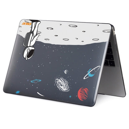 ENKAY Star Series Pattern Laotop Protective Crystal Case For MacBook Pro 13.3 inch A2251 / A2289 / A2338 2020(Backpack Astronaut) - MacBook Pro Cases by ENKAY | Online Shopping South Africa | PMC Jewellery