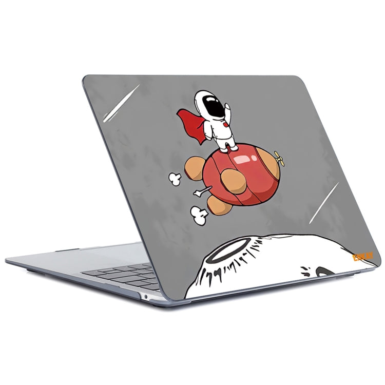 ENKAY Star Series Pattern Laotop Protective Crystal Case For MacBook Pro 14.2 inch A2442 (2021)(Rocket Astronaut) - MacBook Pro Cases by ENKAY | Online Shopping South Africa | PMC TechLife | Buy Now Pay Later Mobicred
