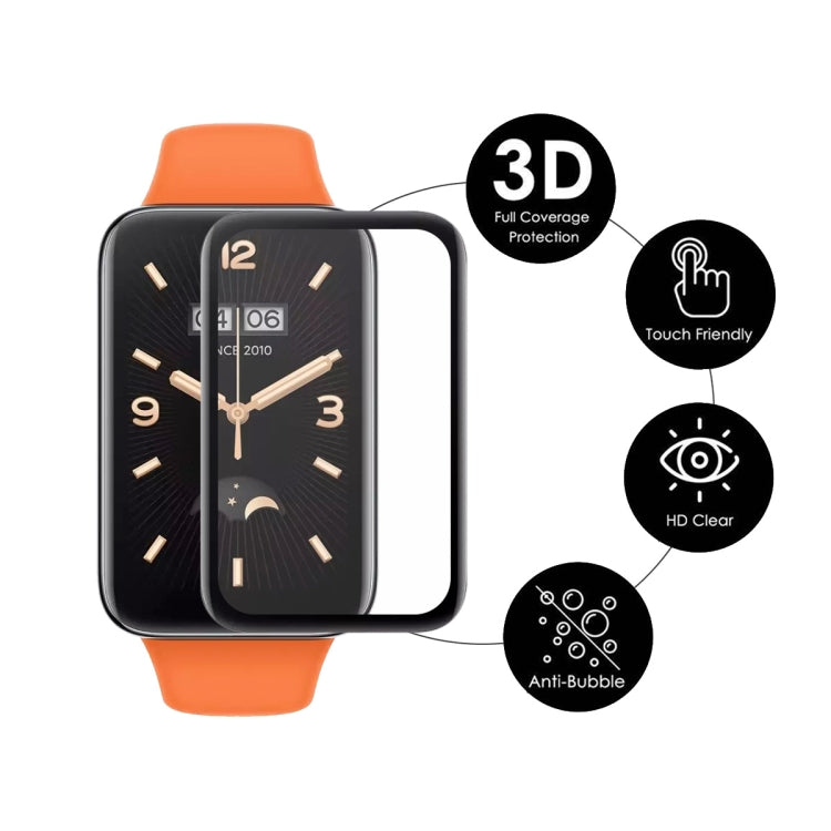 10 PCS For Xiaomi Band 7 Pro ENKAY 3D Full Coverage Soft PC Edge + PMMA HD Screen Protector Film - free shipping - PMC TechLife - Order now!