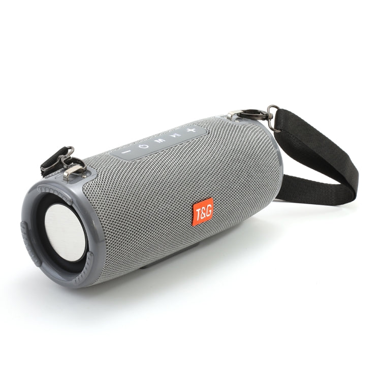 T&G TG324 High Power Waterproof Portable Bluetooth Speaker Support FM / TF Card(Gray) - free shipping - PMC TechLife - Order now!