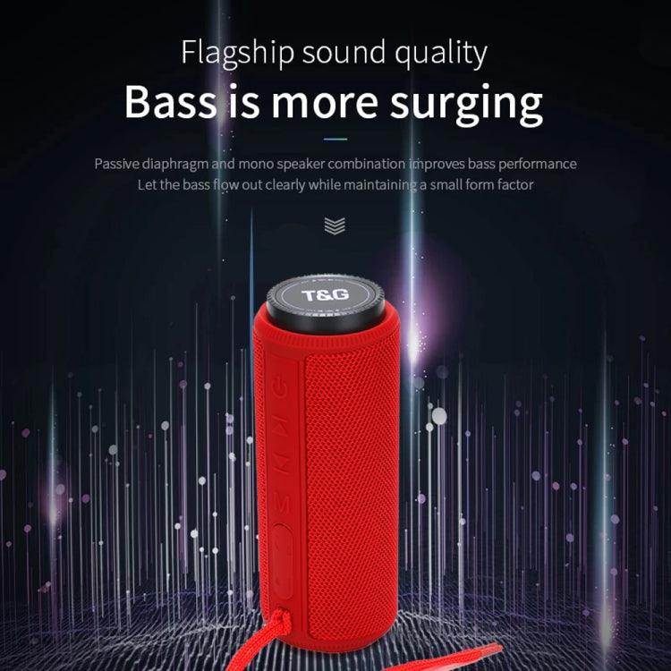 T&G TG332 10W HIFI Stereo Waterproof Portable Bluetooth Speaker(Green) - Desktop Speaker by T&G | Online Shopping South Africa | PMC Jewellery | Buy Now Pay Later Mobicred