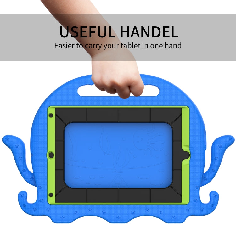 For iPad 10.2 2019 / 2020 Octopus Style EVA + PC Tablet Case with Strap(Blue) - iPad 10.2 Cases by PMC TechLife | Online Shopping South Africa | PMC TechLife | Buy Now Pay Later Mobicred