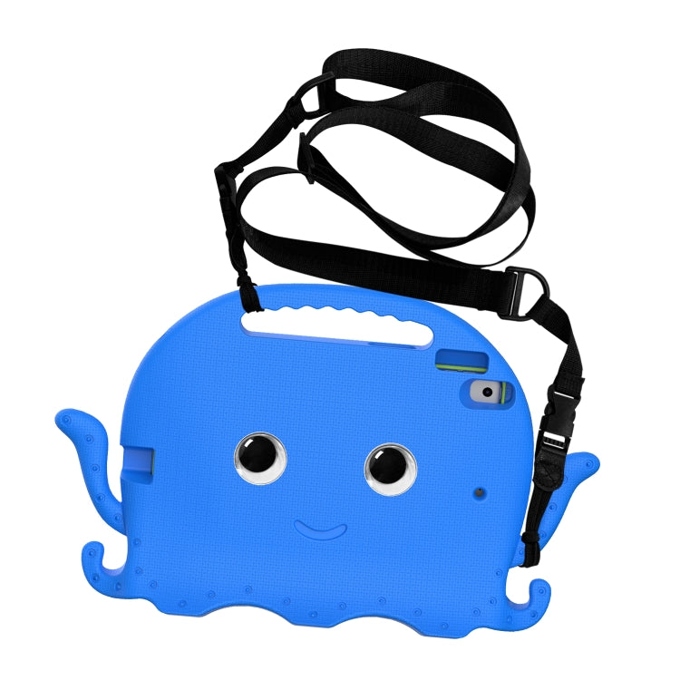 For iPad Air 3 10.5 2019 / Pro 10.5 Octopus Style EVA + PC Tablet Case with Strap(Blue) - free shipping - PMC TechLife - Order now!
