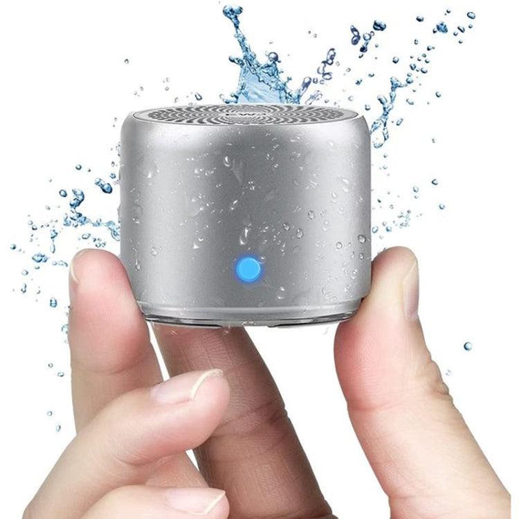 EWA A106Pro IPX7 Waterproof Mini Portable Bluetooth Metal Speaker(Silver) - Mini Speaker by EWA | Online Shopping South Africa | PMC Jewellery