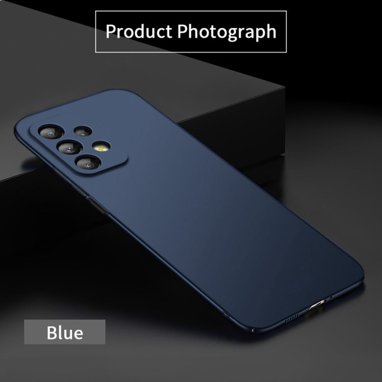 For Samsung Galaxy A73 5G MOFI Frosted PC Ultra-thin Hard Phone Case(Blue) - free shipping - PMC TechLife - Order now!