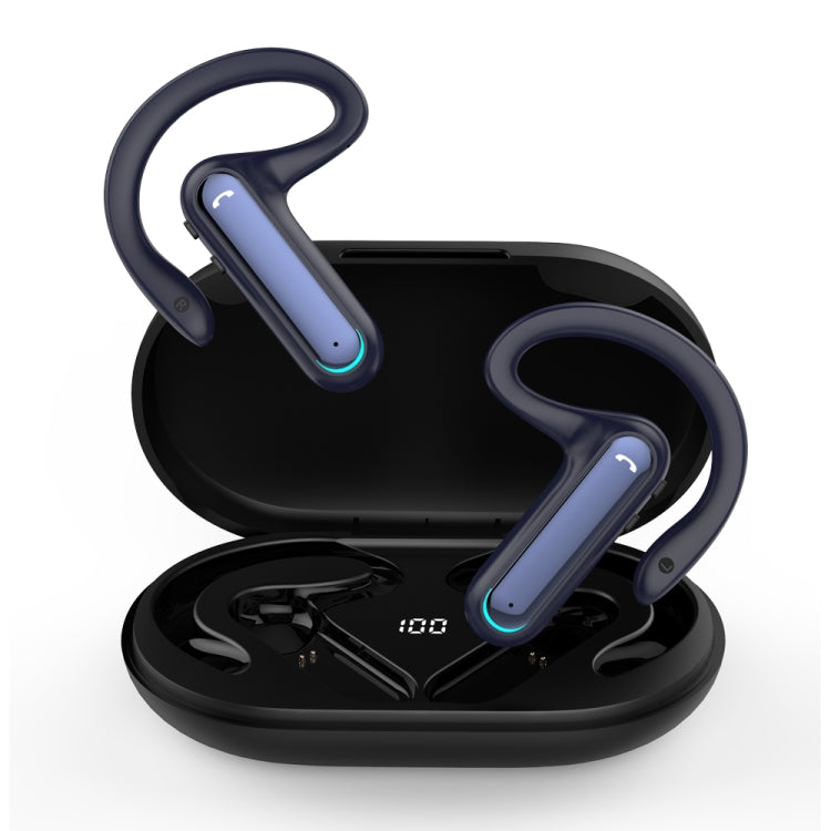 FW5 Non-in-Ear BT5.2 Wireless Sport Bone Conduction TWS Earphones Support Voice Assistant(Blue) - Sport Earphone by PMC Jewellery | Online Shopping South Africa | PMC Jewellery