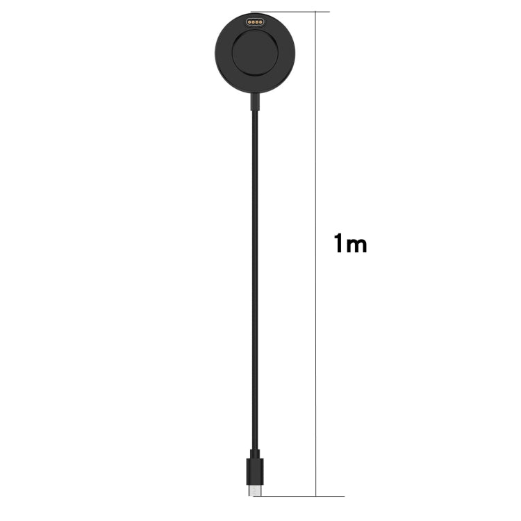Compatible with Garmin EPIX 2 Type-C / USB-C Interface Watch Charger With Data Function(Black) - Charger by PMC TechLife | Online Shopping South Africa | PMC TechLife | Buy Now Pay Later Mobicred