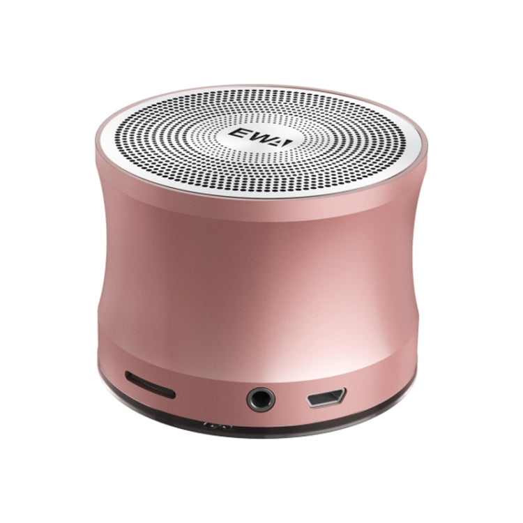 EWA A109+ TWS Stereo Portable Metal Bluetooth Speaker(Rose Gold) - Mini Speaker by EWA | Online Shopping South Africa | PMC Jewellery | Buy Now Pay Later Mobicred