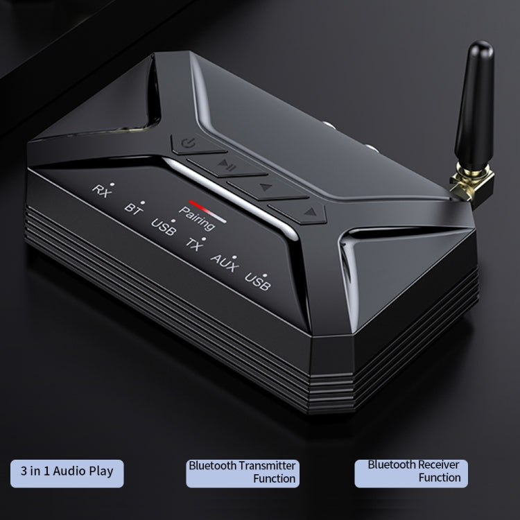 TR-22 External Antenna Long Distance 40m Bluetooth Audio Receiver Transmitter 2 in 1 - Audio Receiver Transmitter by PMC Jewellery | Online Shopping South Africa | PMC Jewellery