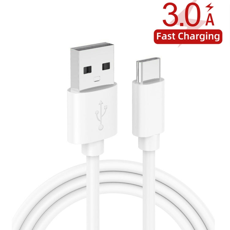 38W PD20W + QC3.0 USB Car Charger with USB to Type-C Data Cable, Length: 1m(White) - Car Charger by PMC TechLife | Online Shopping South Africa | PMC TechLife