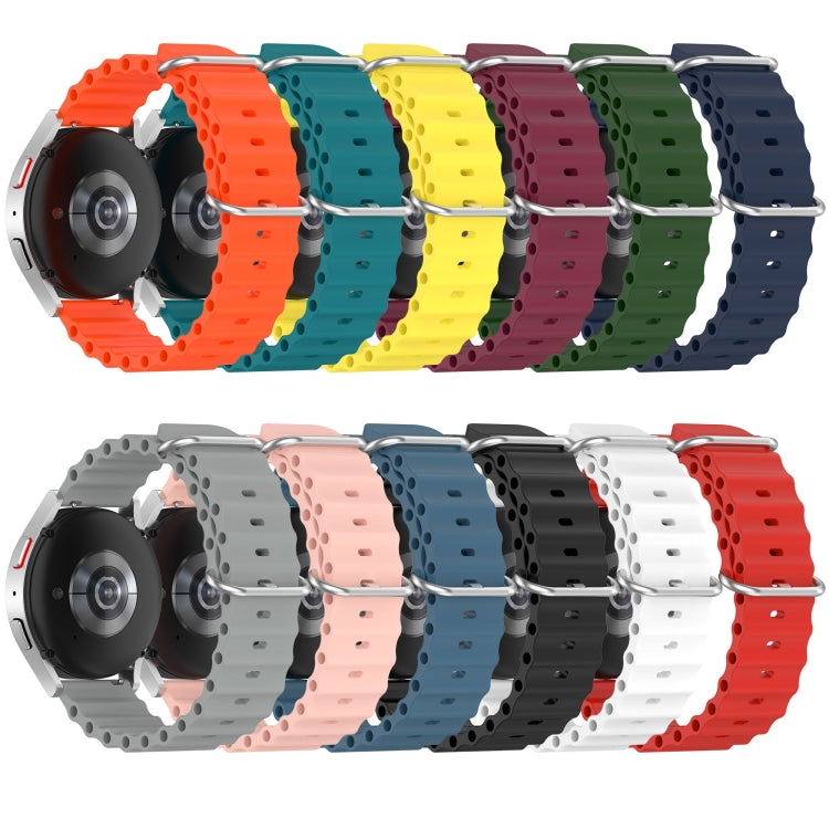 For Xiaomi MI Watch S1 Pro 22mm Ocean Style Silicone Solid Color Watch Band(Grey) - free shipping - PMC TechLife - Order now!