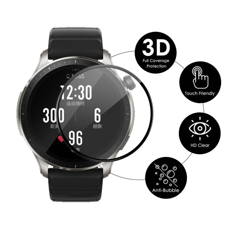 10pcs For Amazfit GTR 4 ENKAY 3D Full Coverage Soft PC Edge + PMMA HD Screen Protector Film - free shipping - PMC TechLife - Order now!