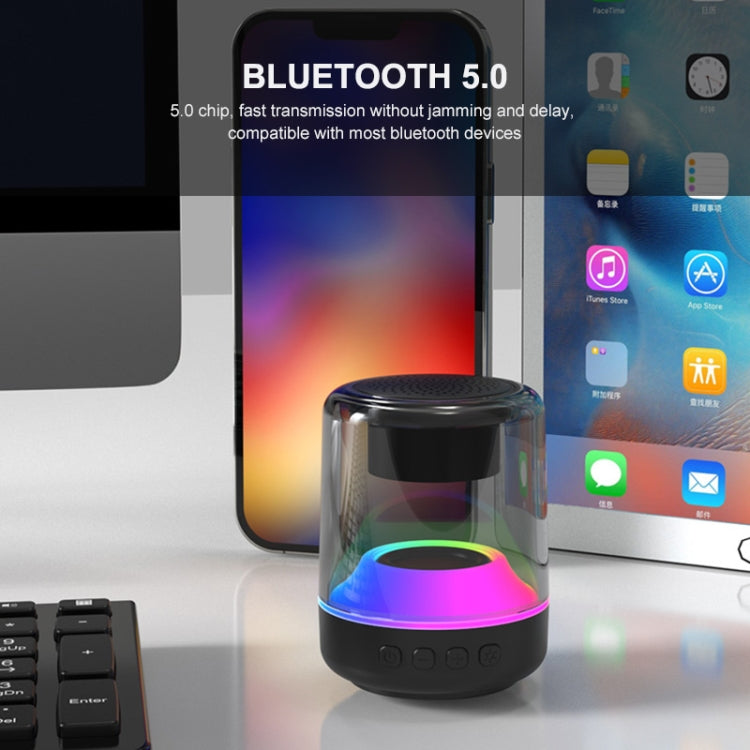 ENKAY Hat-Prince Portable RGB Light Wireless Bluetooth Speaker, Size:S - Mini Speaker by ENKAY | Online Shopping South Africa | PMC TechLife | Buy Now Pay Later Mobicred