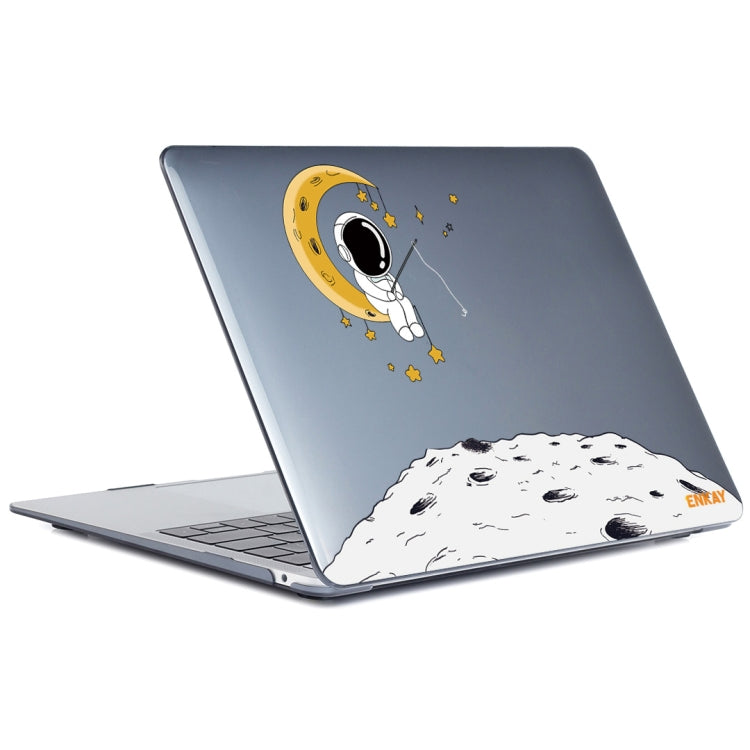 For MacBook Pro 13.3 A1708 ENKAY Hat-Prince 3 in 1 Spaceman Pattern Laotop Protective Crystal Case with TPU Keyboard Film / Anti-dust Plugs, Version:EU(Spaceman No.3) - MacBook Pro Cases by ENKAY | Online Shopping South Africa | PMC Jewellery