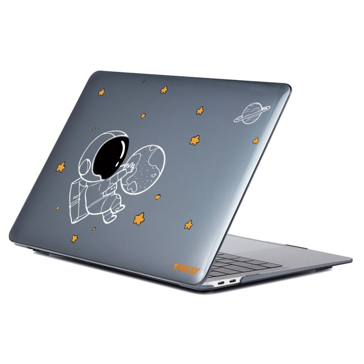 For MacBook Air 13.3 2018 A1932 ENKAY Hat-Prince 3 in 1 Spaceman Pattern Laotop Protective Crystal Case with TPU Keyboard Film / Anti-dust Plugs, Version:EU(Spaceman No.5) - free shipping - PMC TechLife - Order now!