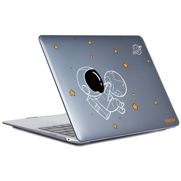 For MacBook Air 13.3 2018 A1932 ENKAY Hat-Prince 3 in 1 Spaceman Pattern Laotop Protective Crystal Case with TPU Keyboard Film / Anti-dust Plugs, Version:EU(Spaceman No.5) - free shipping - PMC TechLife - Order now!