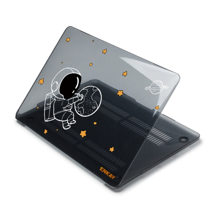 For MacBook Air 13.3 2018 A1932 ENKAY Hat-Prince 3 in 1 Spaceman Pattern Laotop Protective Crystal Case with TPU Keyboard Film / Anti-dust Plugs, Version:EU(Spaceman No.5) - free shipping - PMC TechLife - Order now!