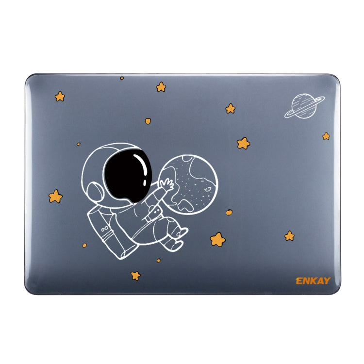 For MacBook Air 13.3 2020 A2179/A2337/A2779 2023 ENKAY Hat-Prince 3 in 1 Spaceman Pattern Laotop Protective Crystal Case with TPU Keyboard Film / Anti-dust Plugs, Version:US(Spaceman No.5) - MacBook Air Cases by ENKAY | Online Shopping South Africa | PMC Jewellery