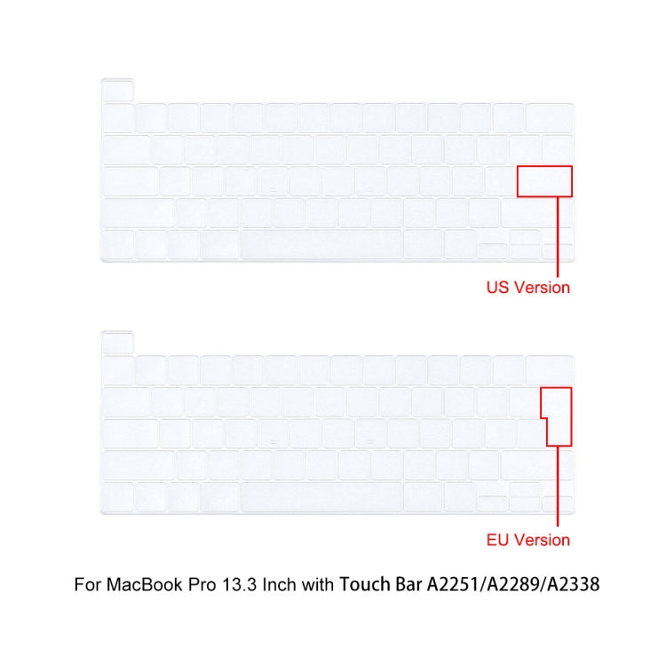 For MacBook Pro 13.3 A2251/A2289/A2338 ENKAY Hat-Prince 3 in 1 Protective Bracket  Case Cover Hard Shell with TPU Keyboard Film / Anti-dust Plugs, Version:US(Khaki) - MacBook Pro Cases by ENKAY | Online Shopping South Africa | PMC TechLife | Buy Now Pay Later Mobicred