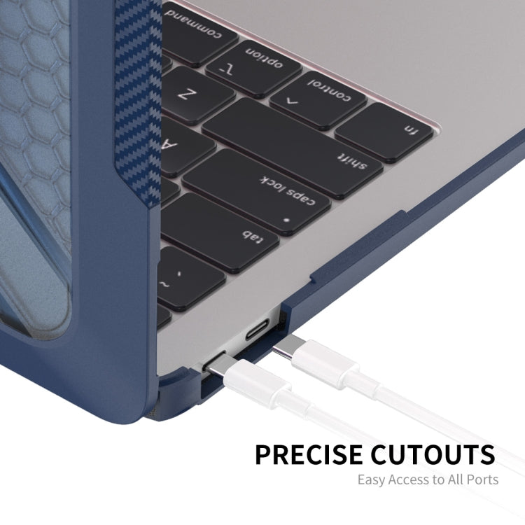 For MacBook Pro 13.3 A2251/A2289/A2338 ENKAY Hat-Prince 3 in 1 Protective Bracket  Case Cover Hard Shell with TPU Keyboard Film / Anti-dust Plugs, Version:US(Khaki) - MacBook Pro Cases by ENKAY | Online Shopping South Africa | PMC TechLife | Buy Now Pay Later Mobicred