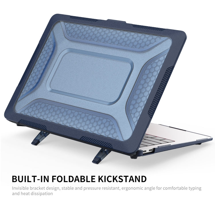 For MacBook Pro 13.3 A2251/A2289/A2338 ENKAY Hat-Prince 3 in 1 Protective Bracket  Case Cover Hard Shell with TPU Keyboard Film / Anti-dust Plugs, Version:US(Khaki) - MacBook Pro Cases by ENKAY | Online Shopping South Africa | PMC TechLife | Buy Now Pay Later Mobicred