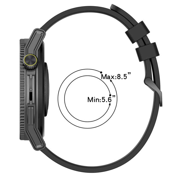 Compatible with Garmin Compatible witherunner 645 Music 20mm Concave Striped Slicone Watch Band(White) - free shipping - PMC TechLife - Order now!