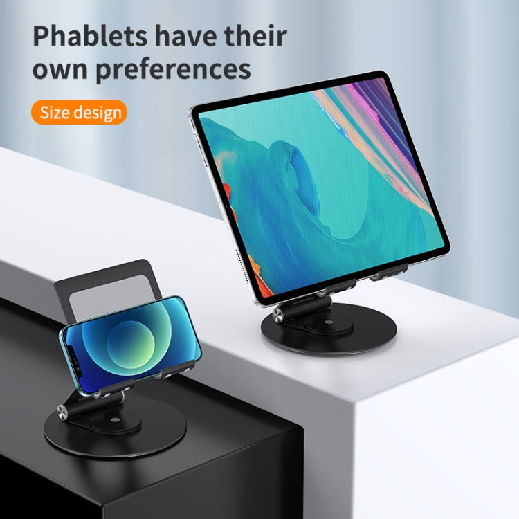 JUNSUNMAY 360 Degrees Rotating Foldable Laptop Desktop Holder Height / Angle Adjustable(Silver) - free shipping - PMC TechLife - Order now!