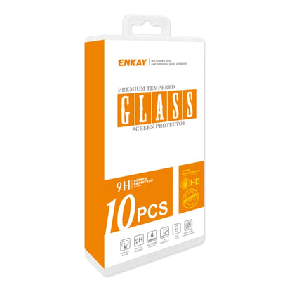 For Xiaomi Poco X5 10pcs ENKAY Hat-Prince Full Glue 0.26mm 9H 2.5D Tempered Glass Full Film -  by ENKAY | Online Shopping South Africa | PMC Jewellery