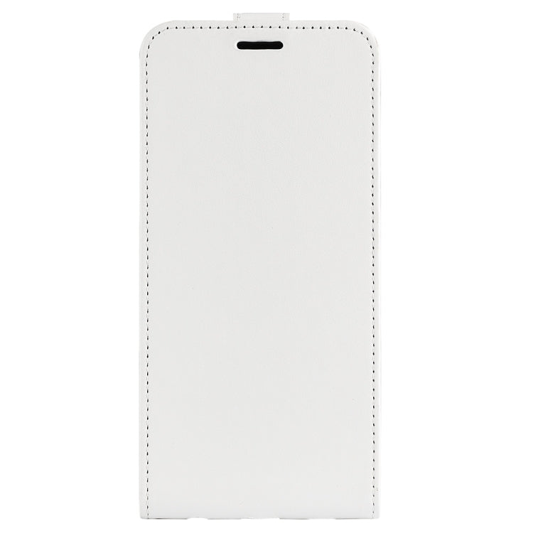 For Motorola Moto G72 R64 Texture Single Vertical Flip Leather Phone Case(White) - free shipping - PMC TechLife - Order now!