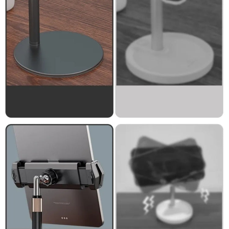 Boneruy P21 Lifting Adjustable Rotating Phone Tablet Desktop Holder(Black) - Desktop Holder by BONERUY | Online Shopping South Africa | PMC TechLife | Buy Now Pay Later Mobicred