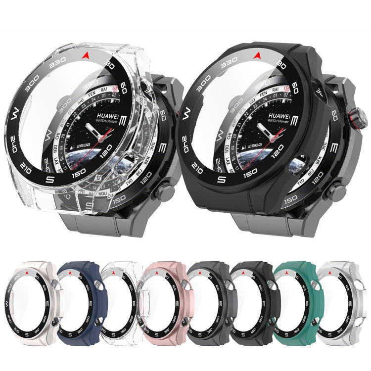 For Huawei Watch Ultimate PC+ Toughened Film Integrated Watch Protective Case(Blue) - Smart Wear by PMC TechLife | Online Shopping South Africa | PMC TechLife
