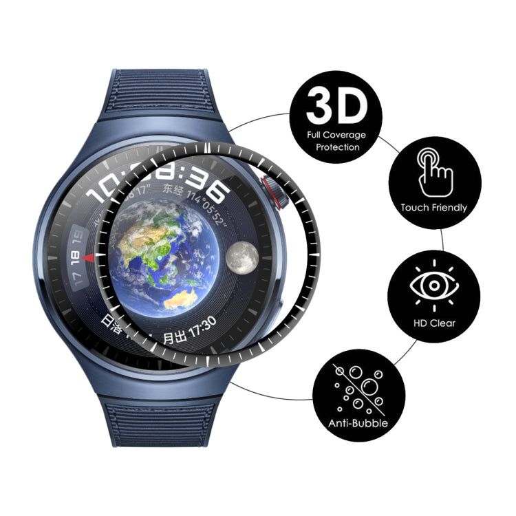 5pcs For Huawei Watch 4 Pro ENKAY 3D Full Coverage Soft PC Edge + PMMA HD Screen Protector Film - Screen Protector by ENKAY | Online Shopping South Africa | PMC TechLife | Buy Now Pay Later Mobicred