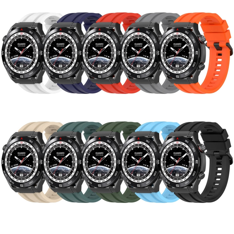 For Huawei Watch GT3 SE Long & Short Sports Solid Color Silicone Watch Band Set(Black) - Watch Bands by PMC Jewellery | Online Shopping South Africa | PMC Jewellery