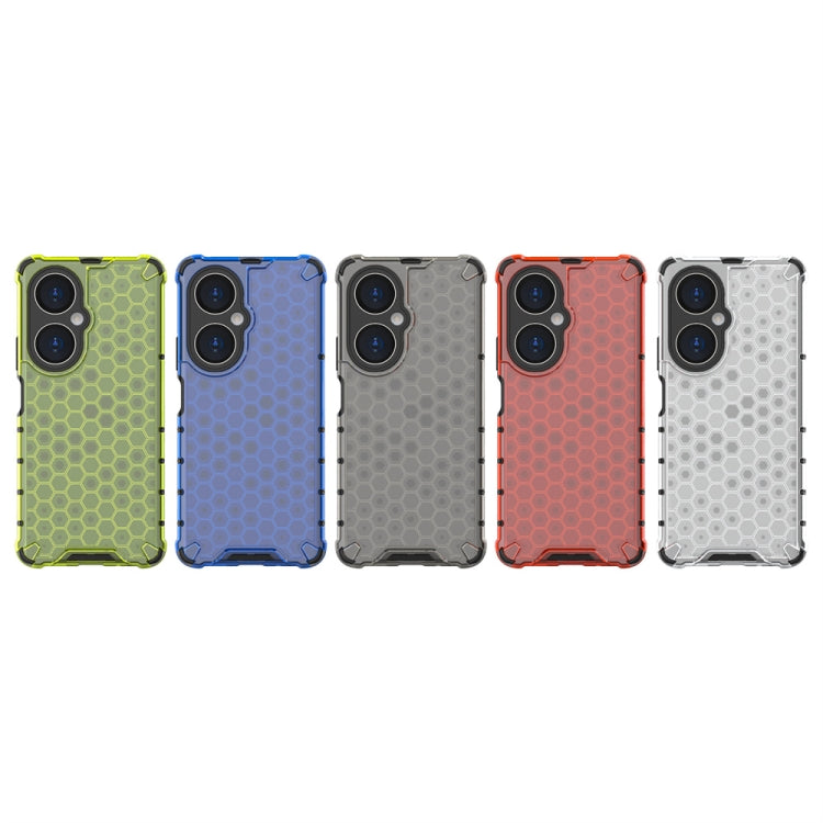 For Huawei Enjoy 60 Pro / nova 11i Shockproof Honeycomb Phone Case(Blue) - free shipping - PMC TechLife - Order now!