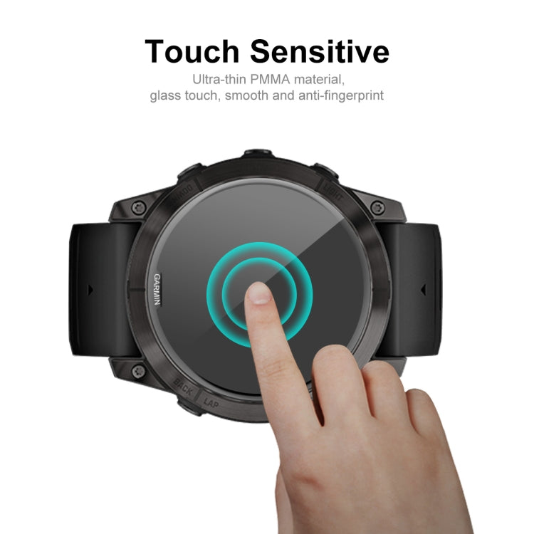For Garmin Epix Pro Gen 2 47mm 2pcs ENKAY 3D Full Coverage Soft PC Edge + PMMA HD Screen Protector Film - Screen Protector by ENKAY | Online Shopping South Africa | PMC TechLife | Buy Now Pay Later Mobicred