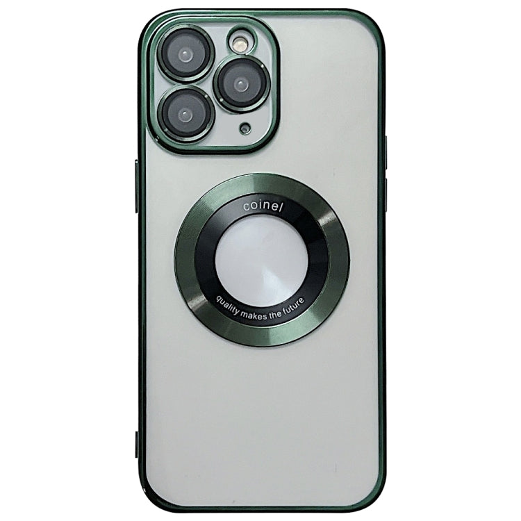For iPhone 11 Pro Max Electroplating Magsafe TPU Phone Case(Green) - free shipping - PMC TechLife - Order now!