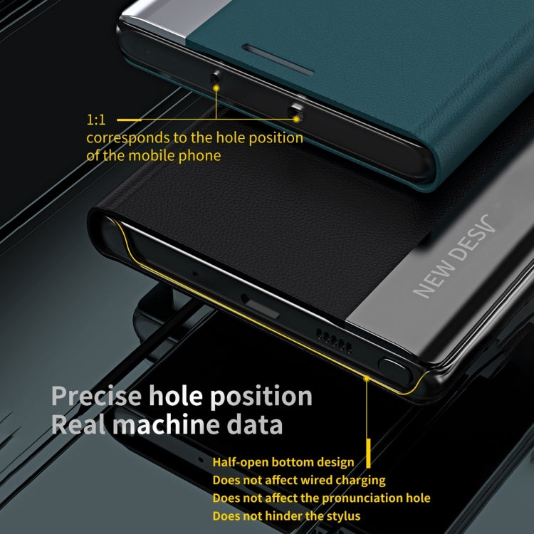 For Honor 90 Lite Side Electroplated Adsorption Leather Phone Case(Black) - free shipping - PMC TechLife - Order now!