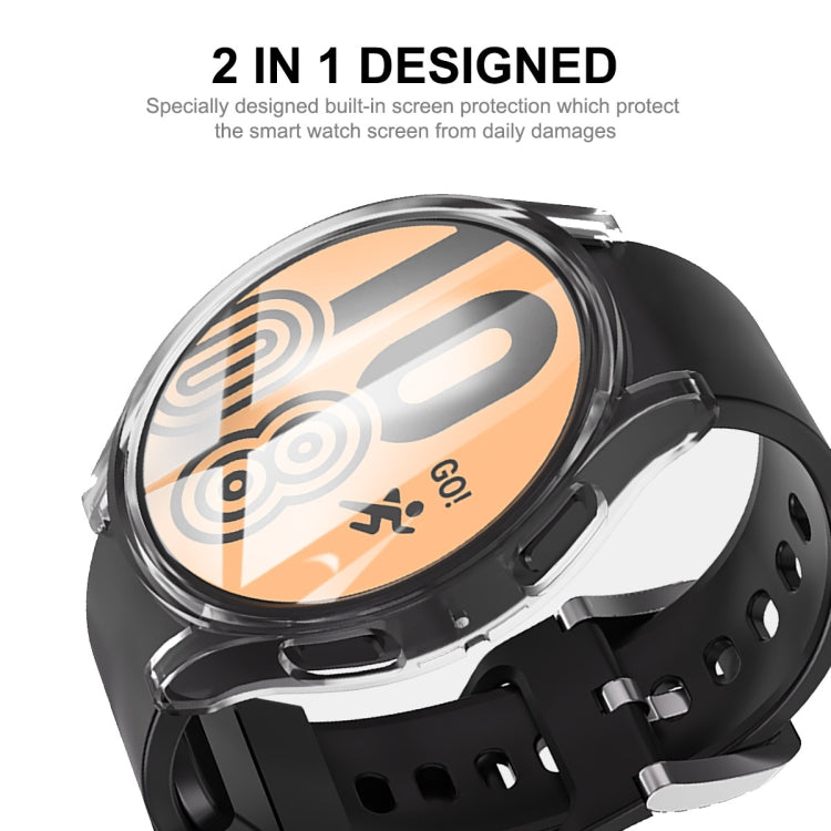 For Samsung Galaxy Watch6 40mm ENKAY Hat-Prince Full Coverage Transparent Soft TPU Case with Screen Protection - Watch Cases by ENKAY | Online Shopping South Africa | PMC TechLife
