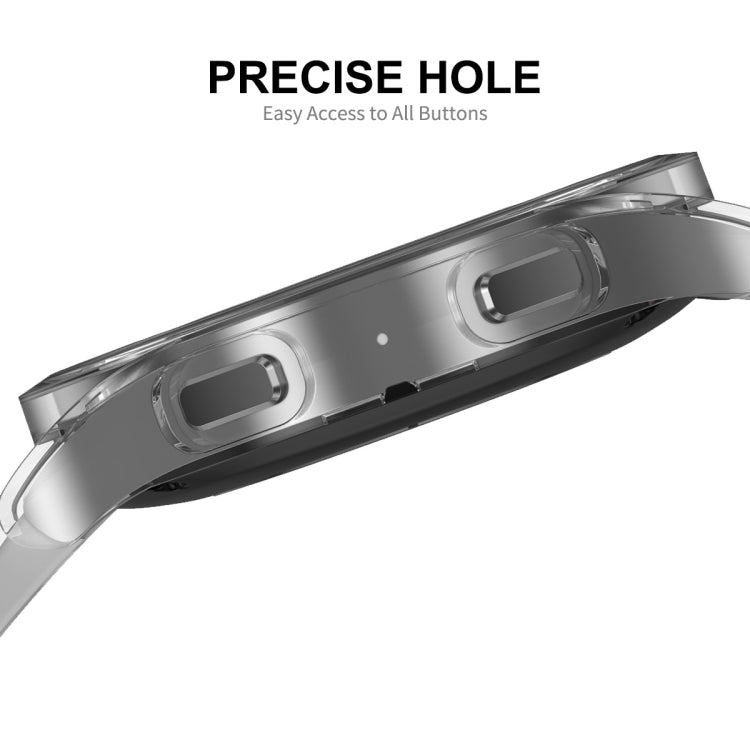 For Samsung Galaxy Watch6 40mm ENKAY Hat-Prince Full Coverage Transparent Soft TPU Case with Screen Protection - Watch Cases by ENKAY | Online Shopping South Africa | PMC TechLife